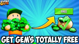 get free gems in stumble guys totally free | redeem code of stumble guys 2024 screenshot 2
