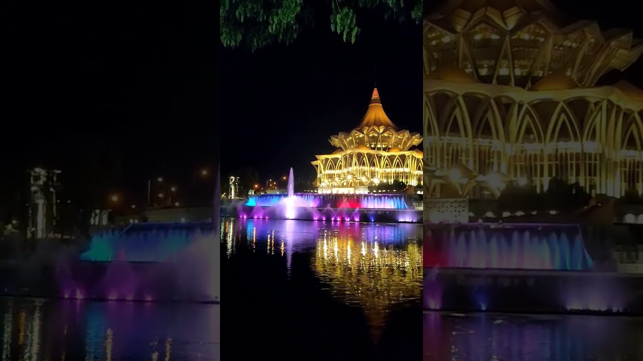Fountain Musical Kuching Waterfront ⛲