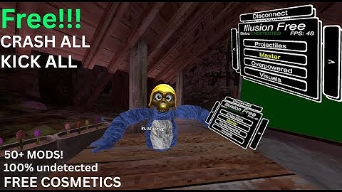 This is the BEST Gorilla Tag Mod Menu FREE! KICK ALL MODS | UNDETECTED | CRASHALL | illusion menu