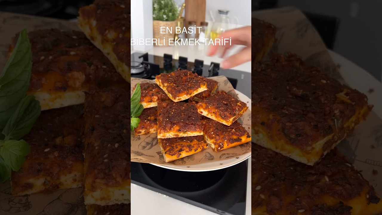 Biberli Ekmek Tarifi 🌶️🫑#biberliekmek #hatay #hatayyemekleri #biber Biberli Ekmek Tarifi 🌶️🫑#biberliekmek #hatay #hatayyemekleri #biber