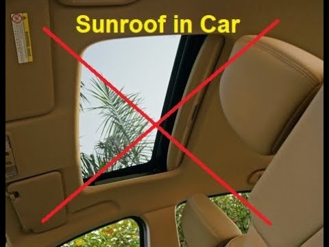 Sunroof In Car Tata Nexon Or Any Car Just Avoid If Not Factory Fit