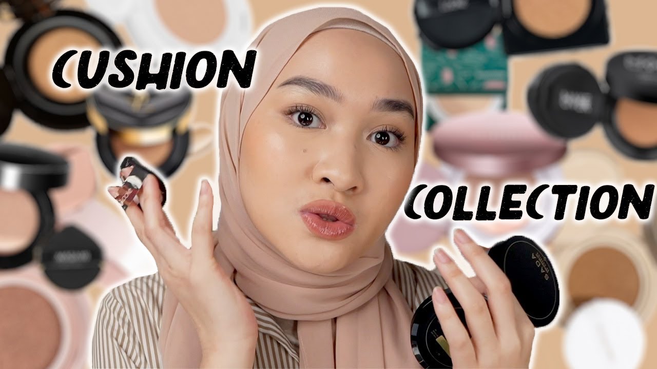 MY CUSHION COLLECTION (2021) + CUSHION RECOMMENDATIONS! | Kiara Leswara
