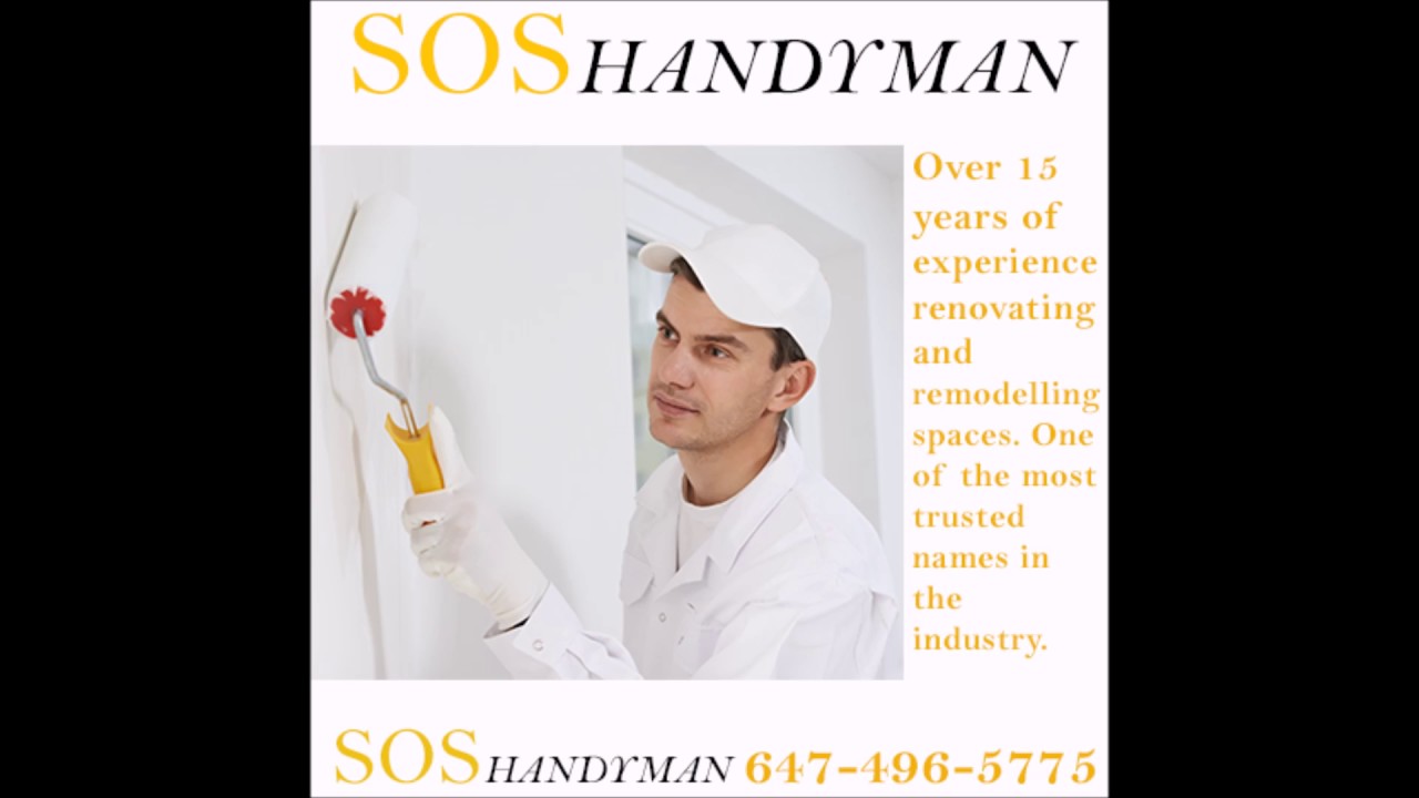 Handyman in Toronto or GTA SOS Handyman