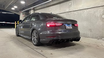 Audi S3 8.5V Maxton Diffuser Install!