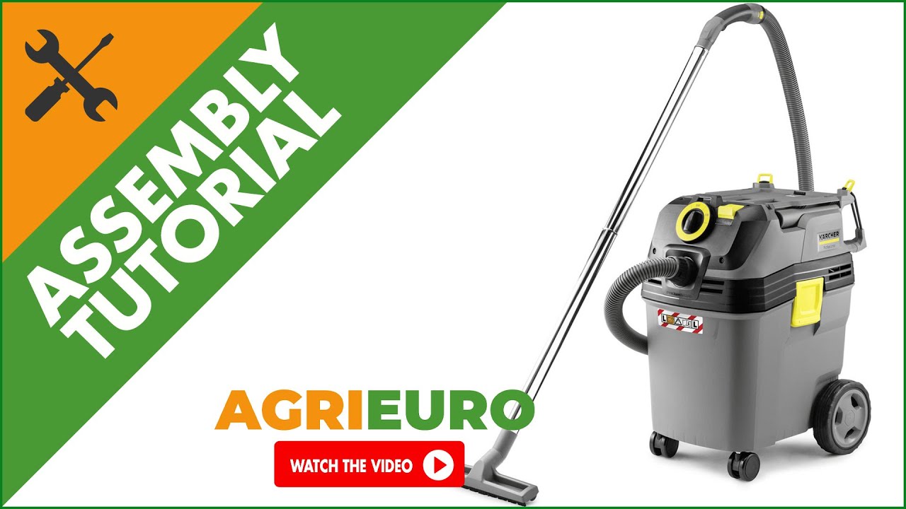 Karcher NT 40/1 Ap L Wet and Dry Vacuum Cleaner - 40 L container capacity - Assembly Tutorial Video
