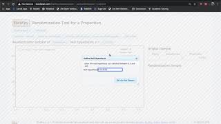 One Proportion Randomized Simulation Video #1