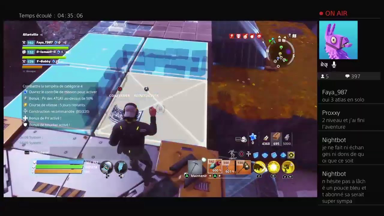 Live sauver le monde .Aide sur le jeu.Éclair 133.Je ne fait pas le boss