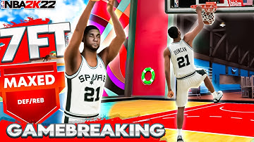 HURRY! MAKE THIS GAMEBREAKING 7FT ALL AROUND THREAT BUILD ON NBA 2K22 NEXT GEN B4 ITS PATCHED!
