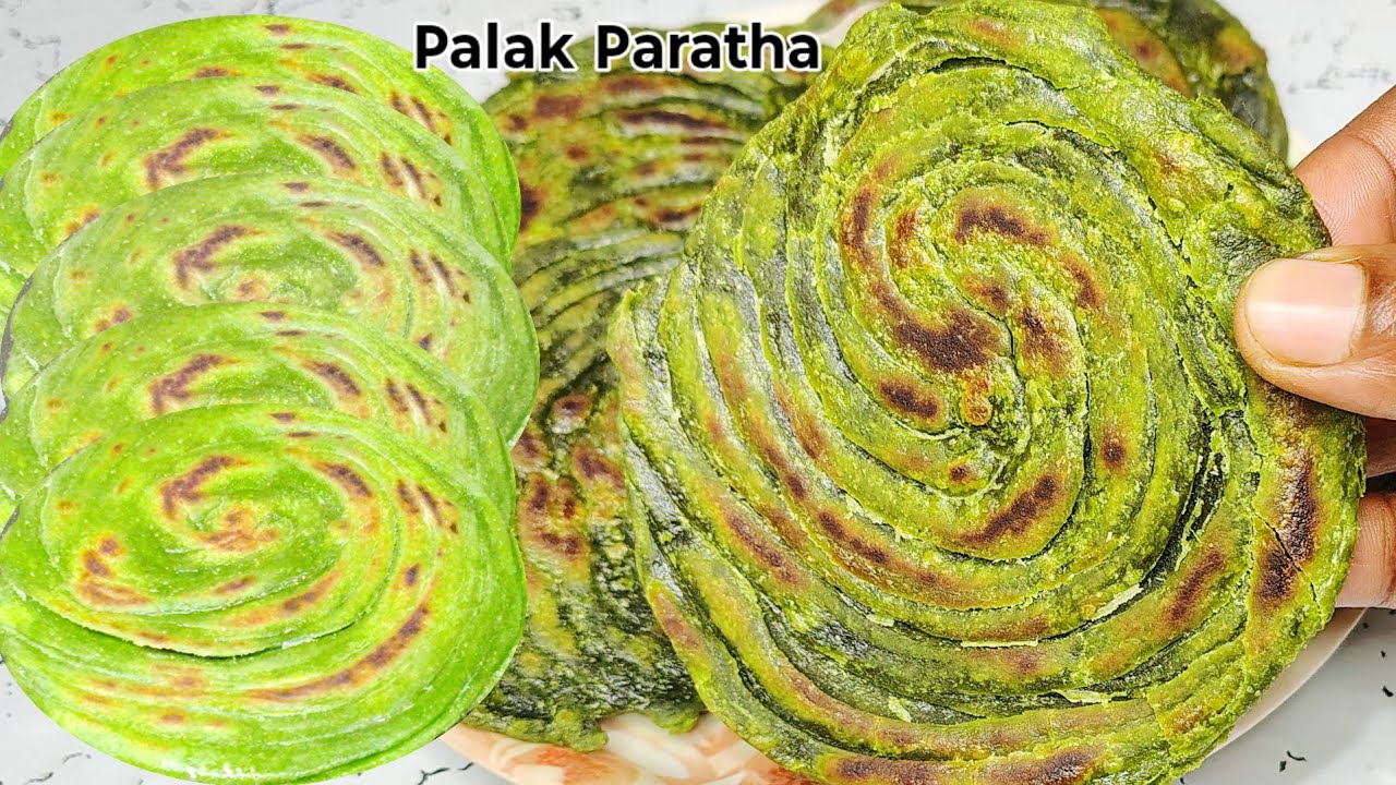 सच में पालक न खाने वाले भी रोज़ किलो किलो पालक खरीदेंगे ये पराठा खाकर | palak paratha रेसिपी 