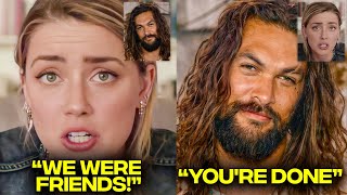 Amber Heard CONFRONTS Jason Momoa For Supporting Johnny Depp