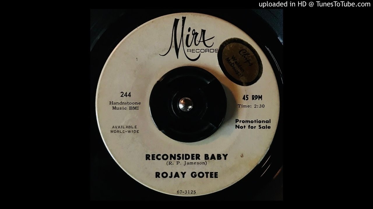 Rojay Gotee - Reconsider Baby - Mira (Blue Eyed Soul) video phone beyonce mp3