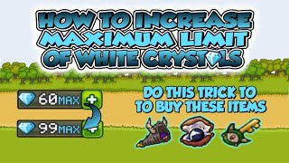 Grow Castle: How to increase crystal limit? Buy all treasures using this trick! screenshot 1