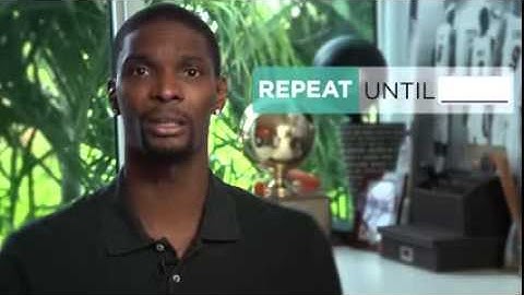 Hour of Code   Chris Bosh teaches Repeat Until statements