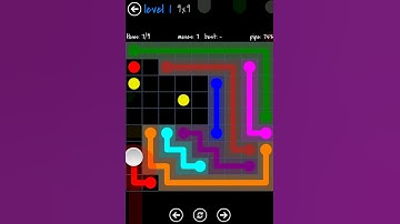 Flow Free - Bonus Pack 9X9 Walkthrough - Level 1