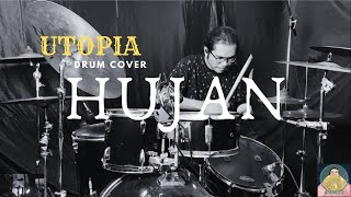 Utopia-Hujan (Drum Cover)