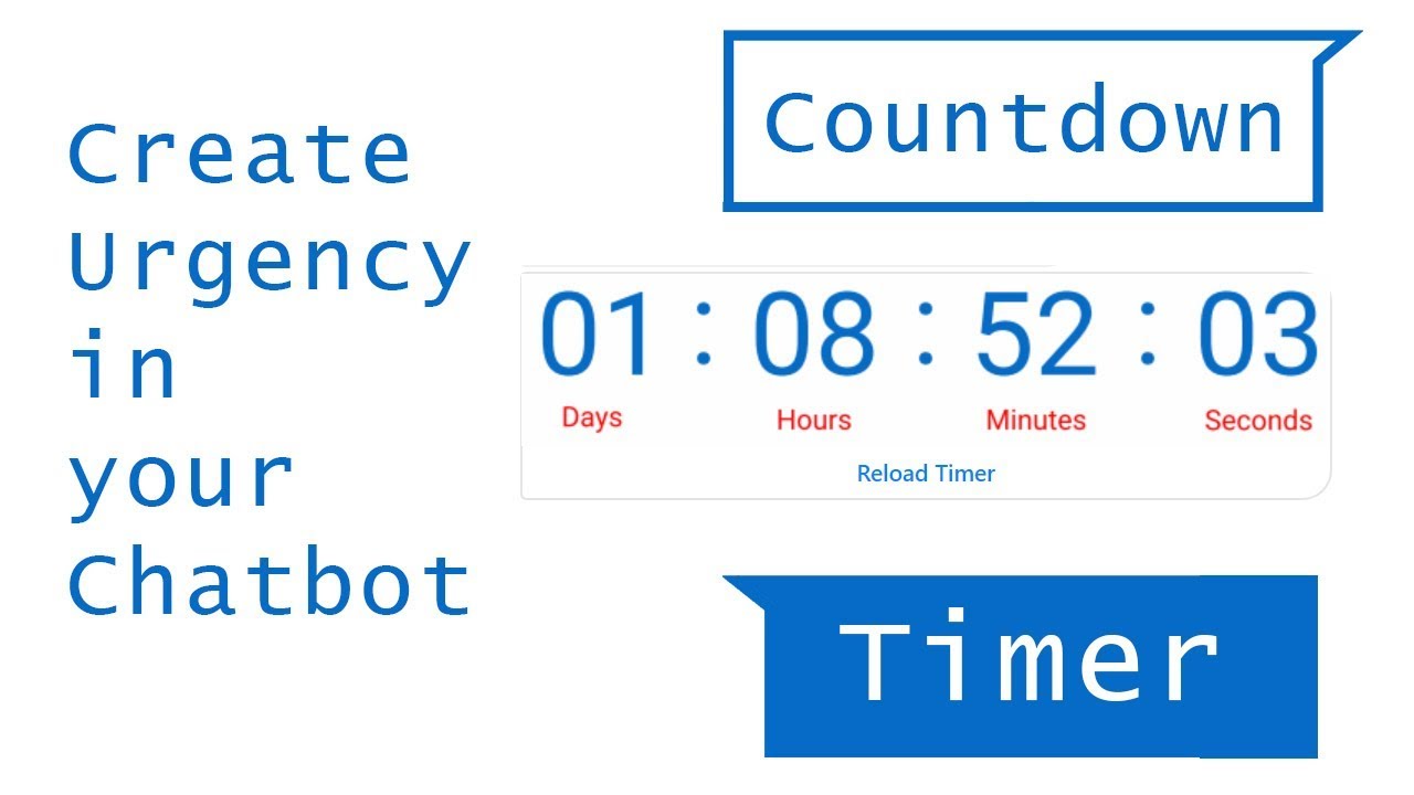 Countdown Timer - Creating Real Urgency Messenger Bot - YouTube
