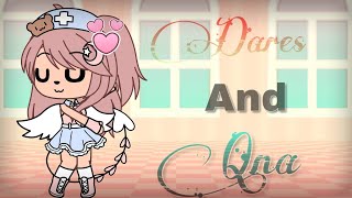 HALF FACE REVEAL!? || ♡Dares and QNA♡ | Gacha Life | Funny Gacha life ||