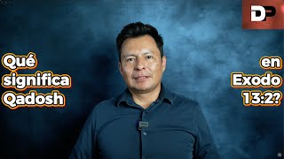 ¿Qué significa Qadosh Exodo 13:2? #biblia #estudiobiblico
