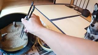 灰造り用回転台　茶道　表千家 灰造り用回転台 茶道 表千家
