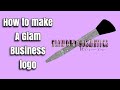 DIY Text Based Logo | Glitter Glam Logo | How To Make A Logo For Beginners