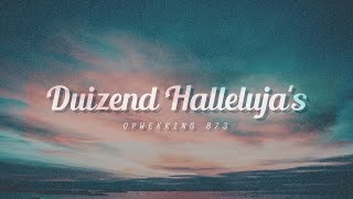 Duizend Halleluja's - Opwekking 873 - Lyric Video (A Thousand Hallelujahs - Brooke Ligertwood)