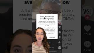 TikTok is officially offline nationwide in the U.S.