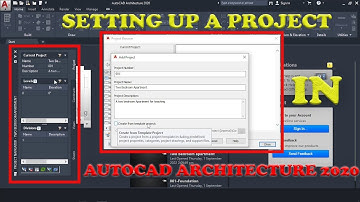 Project Setup in AutoCAD Architecture 2020 - 2023 (Episode 1)