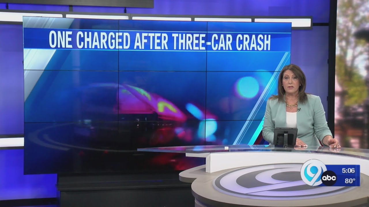 One charged after threecar crash in Tully YouTube