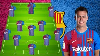 Barcelona Potential Lineup Next Season 2223 Feat Sergio Reguilon