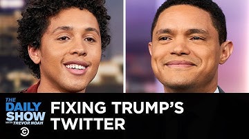 Jaboukie Young-White Fixes Donald Trump’s Twitter Account | The Daily Show
