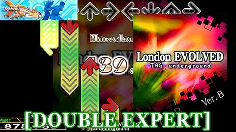【DDR X3】 London EVOLVED Ver.B [DOUBLE EXPERT] 譜面確認+クラップ