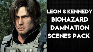 Leon S Kennedy Resident Evil Damnation Scenes Pack