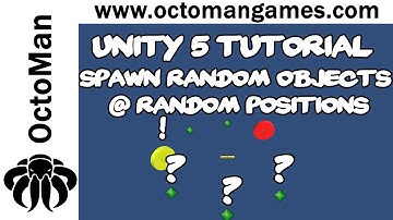 Unity 5 Tutorial: Spawn Random Objects at Random Positions C#