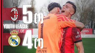 Youth League Semi-finalists! | AC Milan 1-1 Real Madrid (4-3 Penalties) | Primavera Highlights