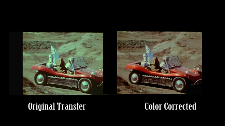 16mm Film Color Correction & Restoration Demo