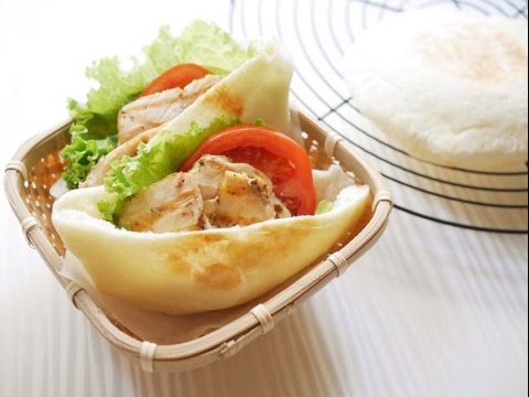 Pita Bread口袋麵包(口袋餅)❤清爽美味的早餐或野餐輕食新選擇!