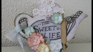 Teapot Mini Album ~ Diemond Dies DTP