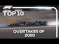 Top 10 Overtakes of the 2020 F1 Season