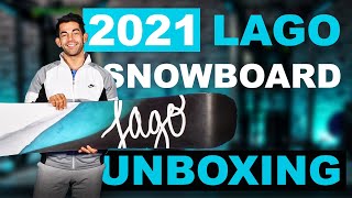 Lago Snowboards Unboxing // 2021 Lago Double Barrel Snowboard
