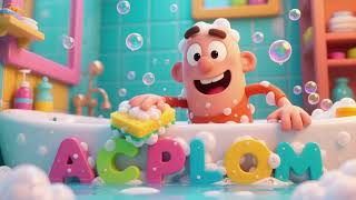 Scrub Spelling in the Tub | Fun Bath Time Spelling Song for Kids screenshot 2
