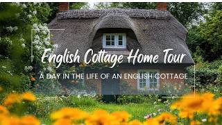 English Cottage Home Tour Inspiration: A Day In The Life of An English Cottage