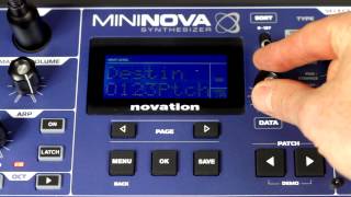 Novation // MiniNova synth tutorial: Making Animations