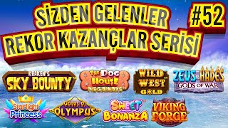 SLOT OYUNLARI HAYRİ? SİZDEN GELENLER SERİSİ 53? REKOR KAZANÇLAR VE MAX WINLER ? slotoyunları slot