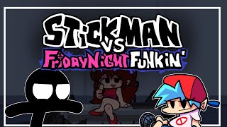 Friday Night Funkin&#39; Mod Showcase: Vs. Stickman! (Story Mode + Freeplay songs)