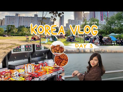 Vlog เกาหลี วันที่ 3 Hangang River Park & ​​​​​​​​คาเฟ่