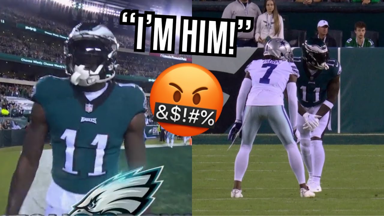 AJ Brown Vs Trevon Diggs 🤬 'PHYSICAL!' (WR vs CB) Cowboys Vs Eagles 2022  highlights | NFL Week 6 - YouTube