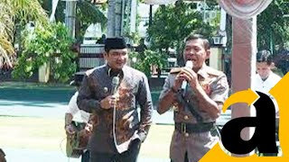 Kapolri nyanyi “Bongkar” Bareng Pasha Ungu