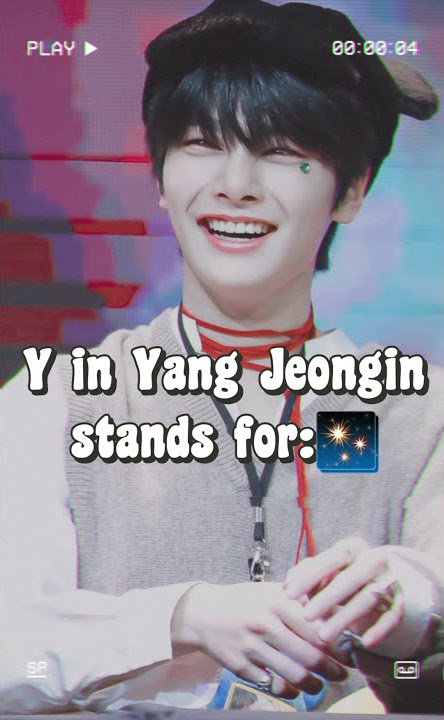Y in Yang Jeongin stands for: #IN #straykids #jeongin #shorts #viral #kpop