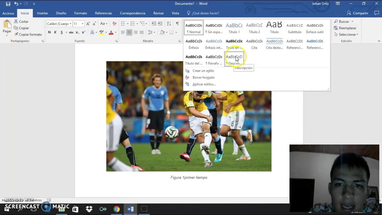 Crear Pie de Foto En Un Documento De Word Con Normas APA YouTube Crear Pie de Foto En Un Documento De Word Con Normas APA YouTube