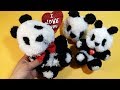 "DIY" 2º THow to Make a Panda Pompom - Tutorial ,Cuerpo de panda